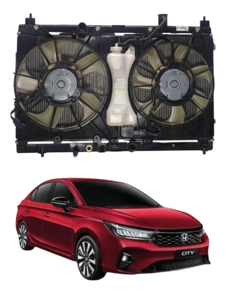 Kit radiador honda city 2022 a 2024 33101