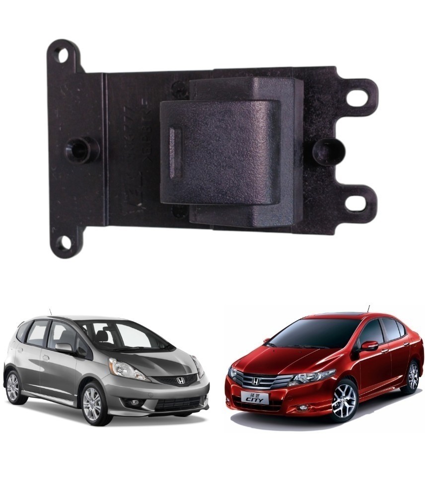 Comando vidro dianteiro direito honda fit city 2009 52470