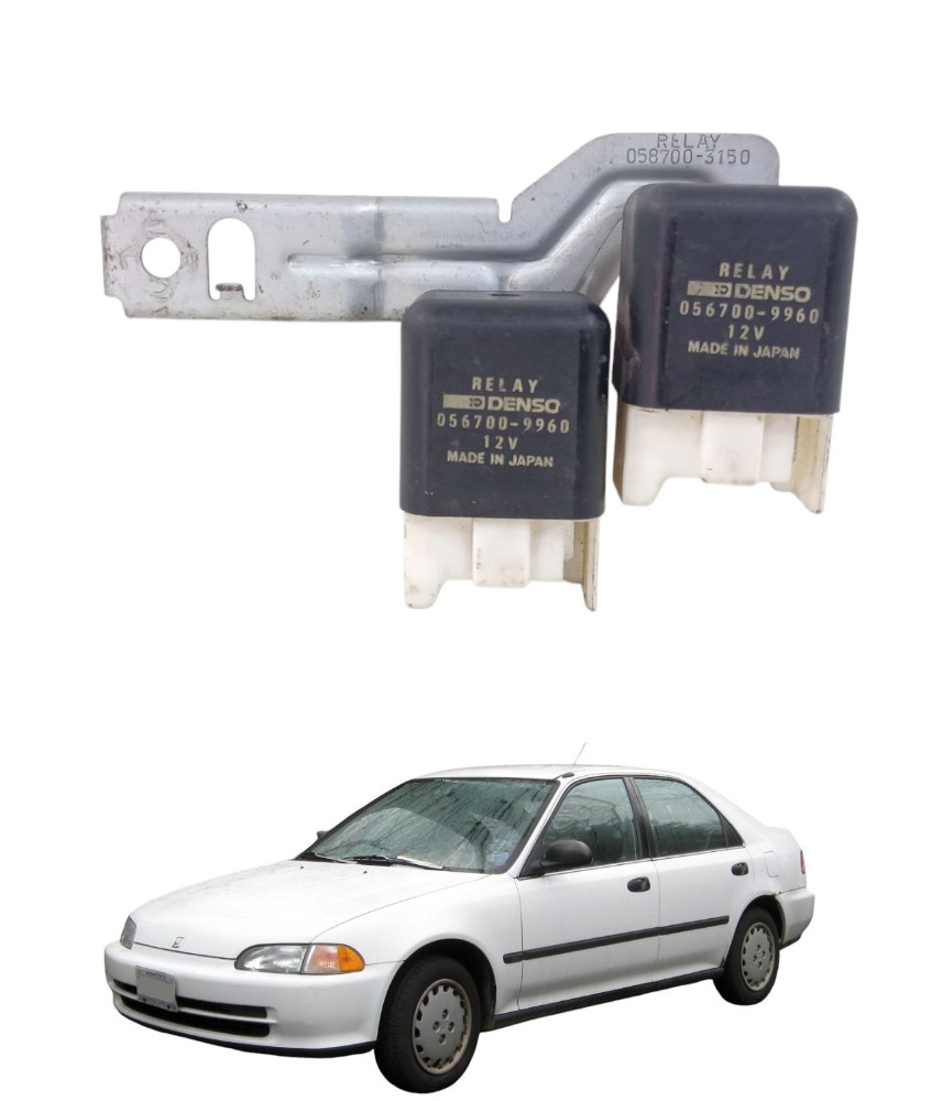 Par Rele Alimentação Honda Civic 1992 1993 1994 1995 E13324