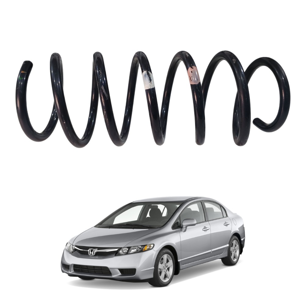 Mola ampetecedor dianteira direita honda civic 2007 35413