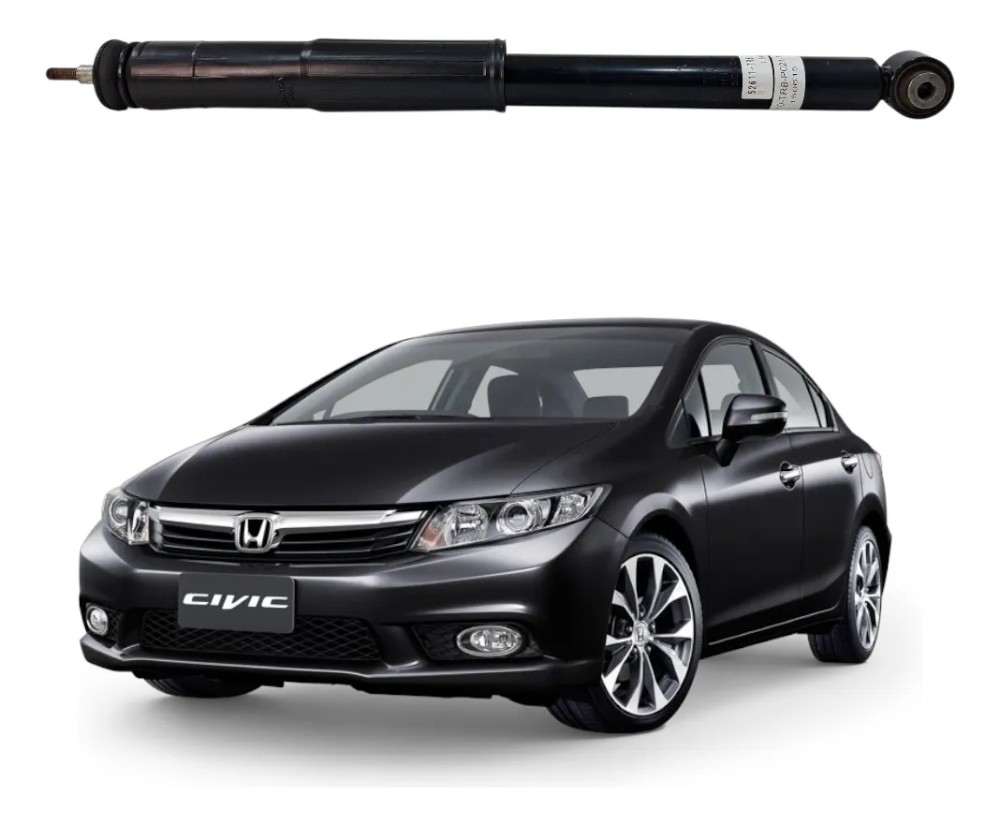 Amortecedor traseiro Honda civic 2012 a 2016