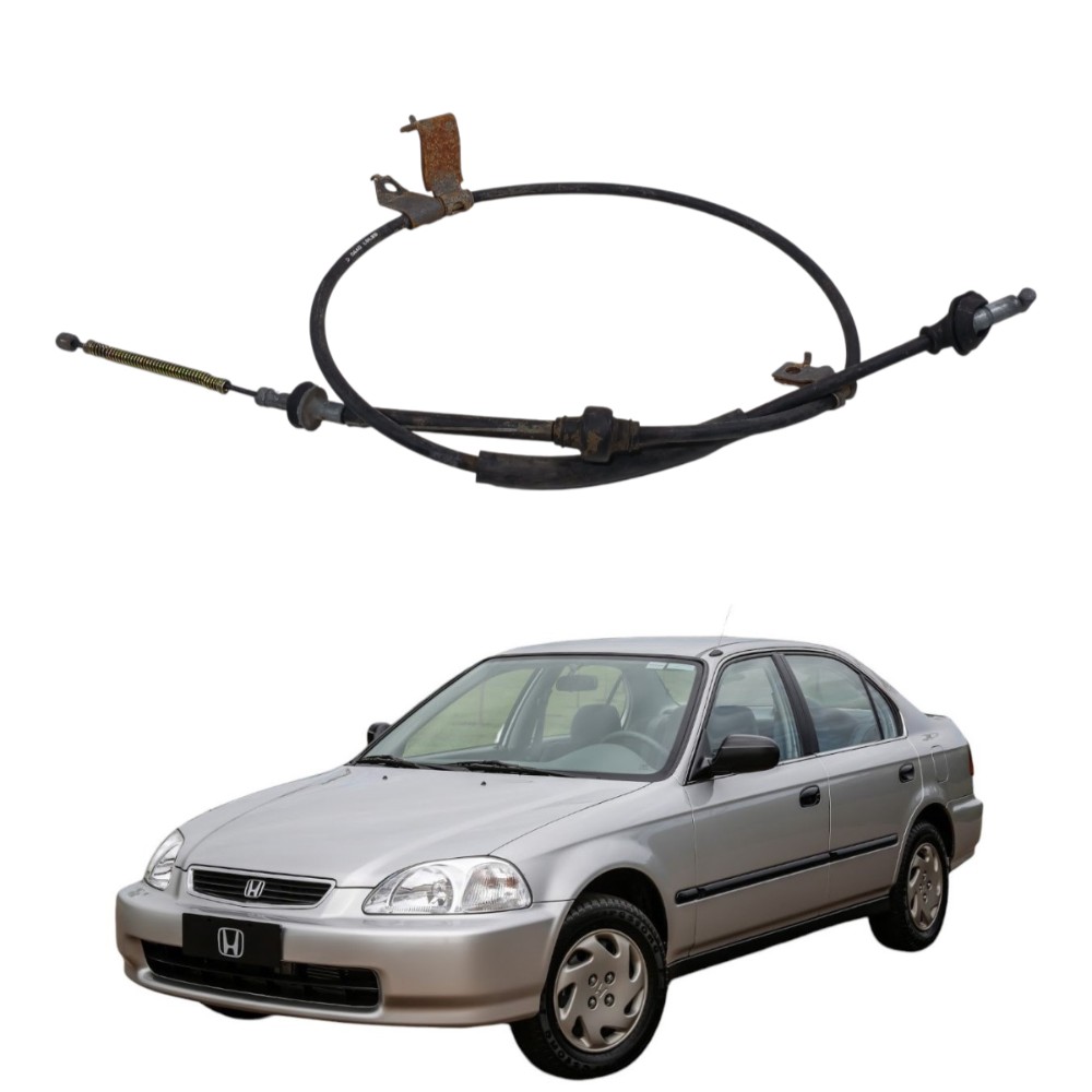 Cabo freio de mão esquerdo honda civic 1996 2000