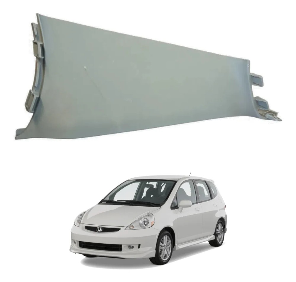 Acabamento coluna dianteiro direito honda fit 2004 41396
