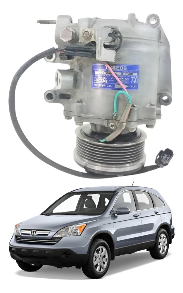 Compressor ar condicionado honda crv 2007 2011 2.0 37552