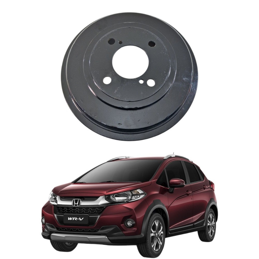 Tambor freio traseiro honda wrv 2017 2021