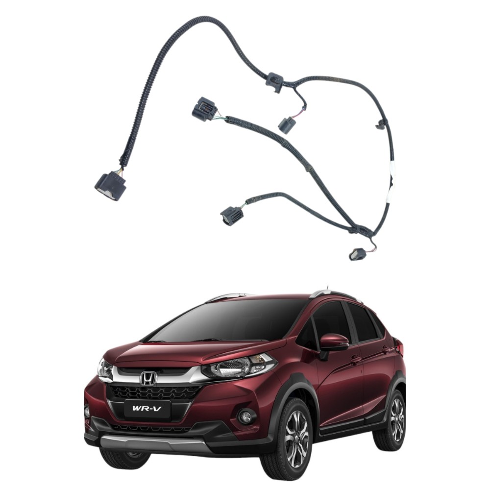 Chicote sensor parachoque traseiro honda wrv 2017 2021