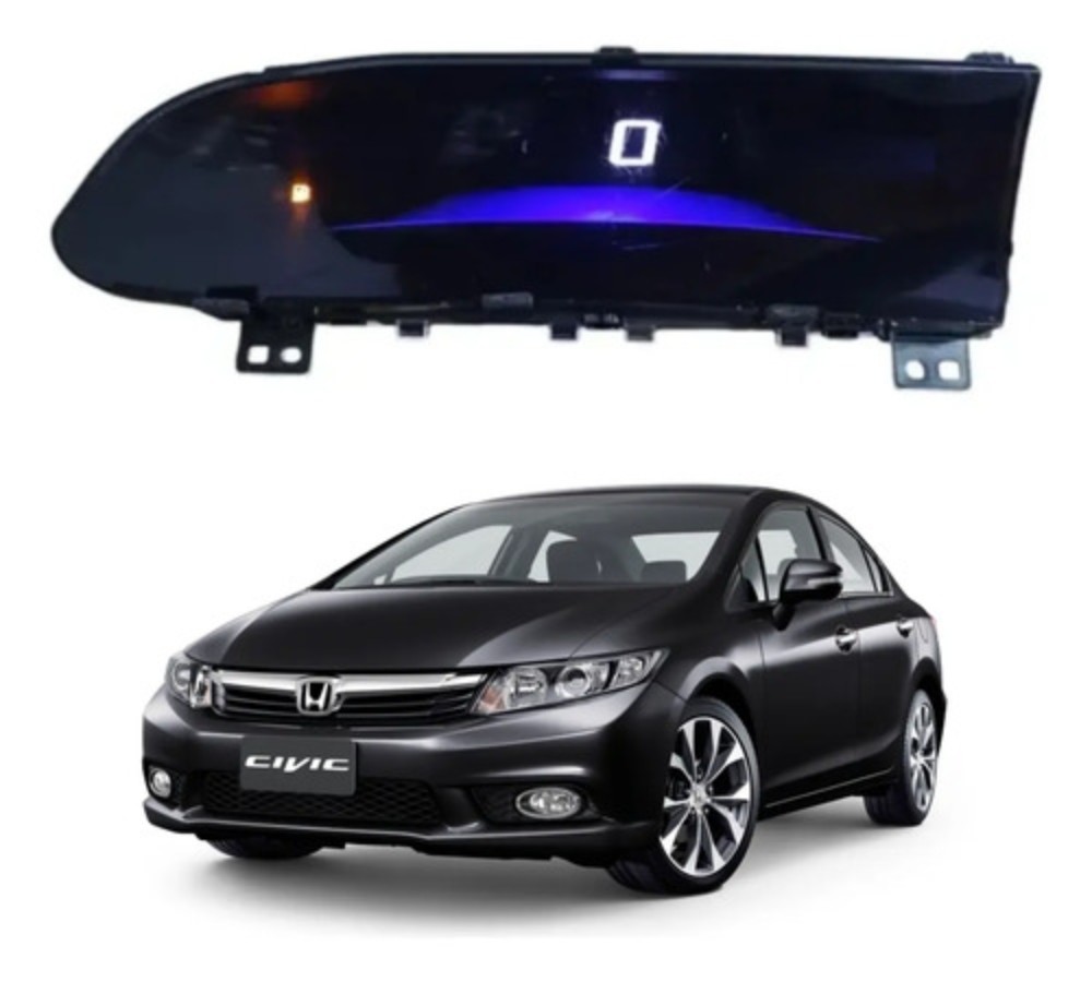 Painel instrumento superior honda civic 2012 2016