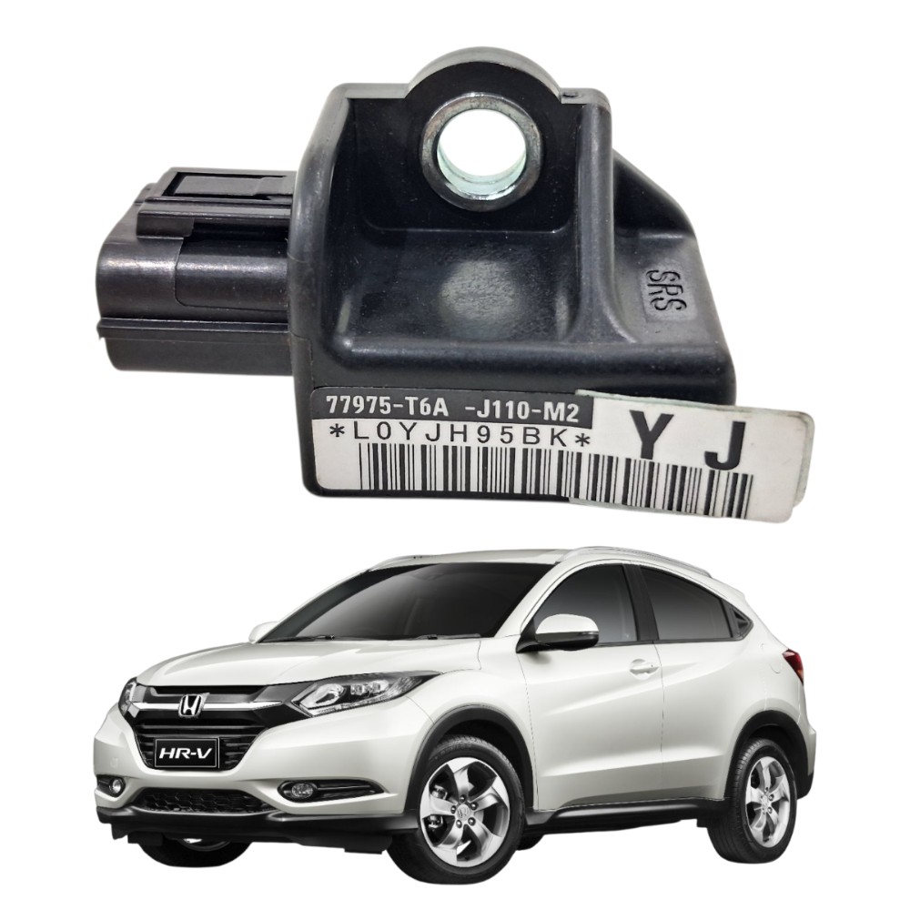 Sensor detonação airbag Honda hrv 2016 2021 77975t6aj110