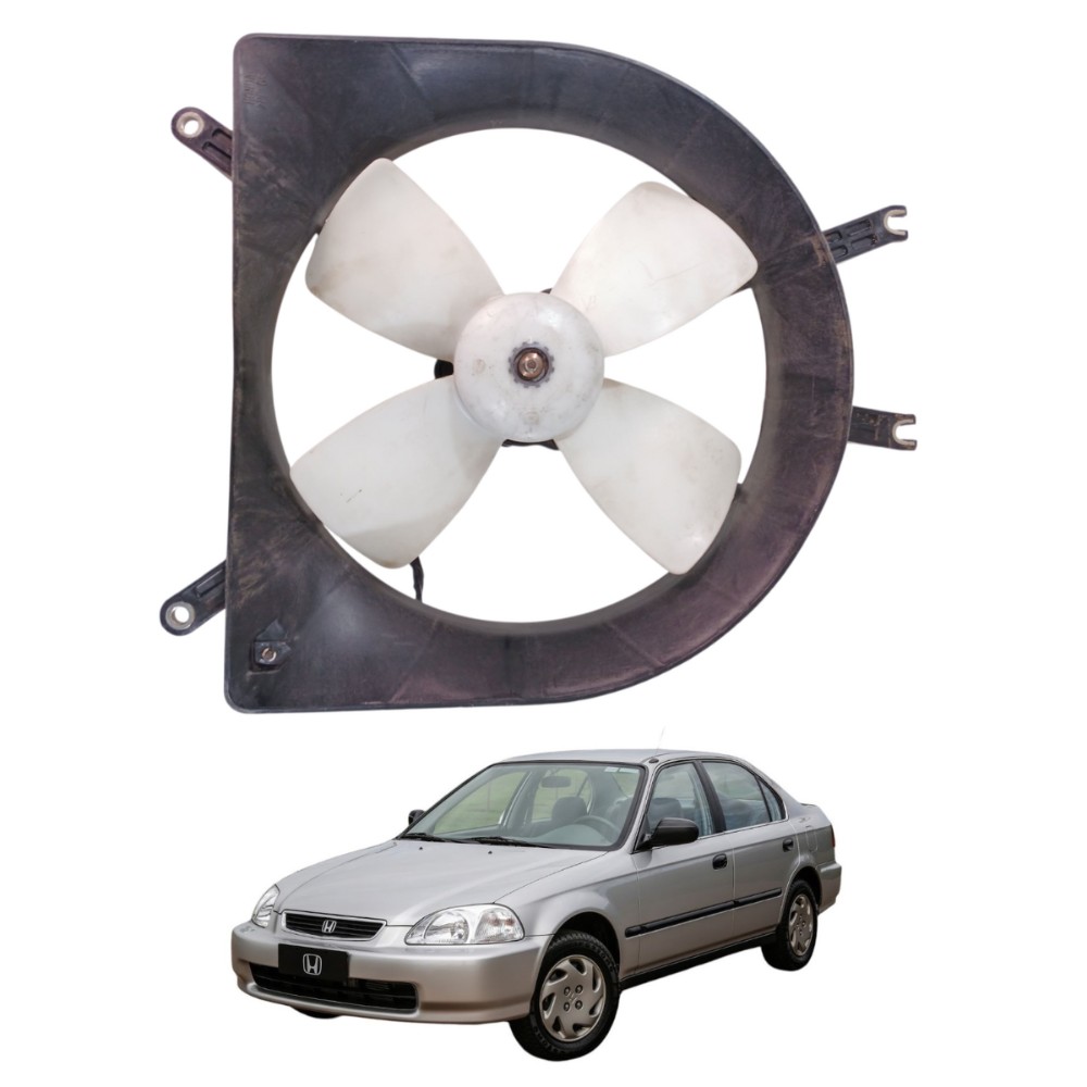 DEFLETOR RADIADOR DIREITO HONDA CIVIC 1996 A 2000 23388