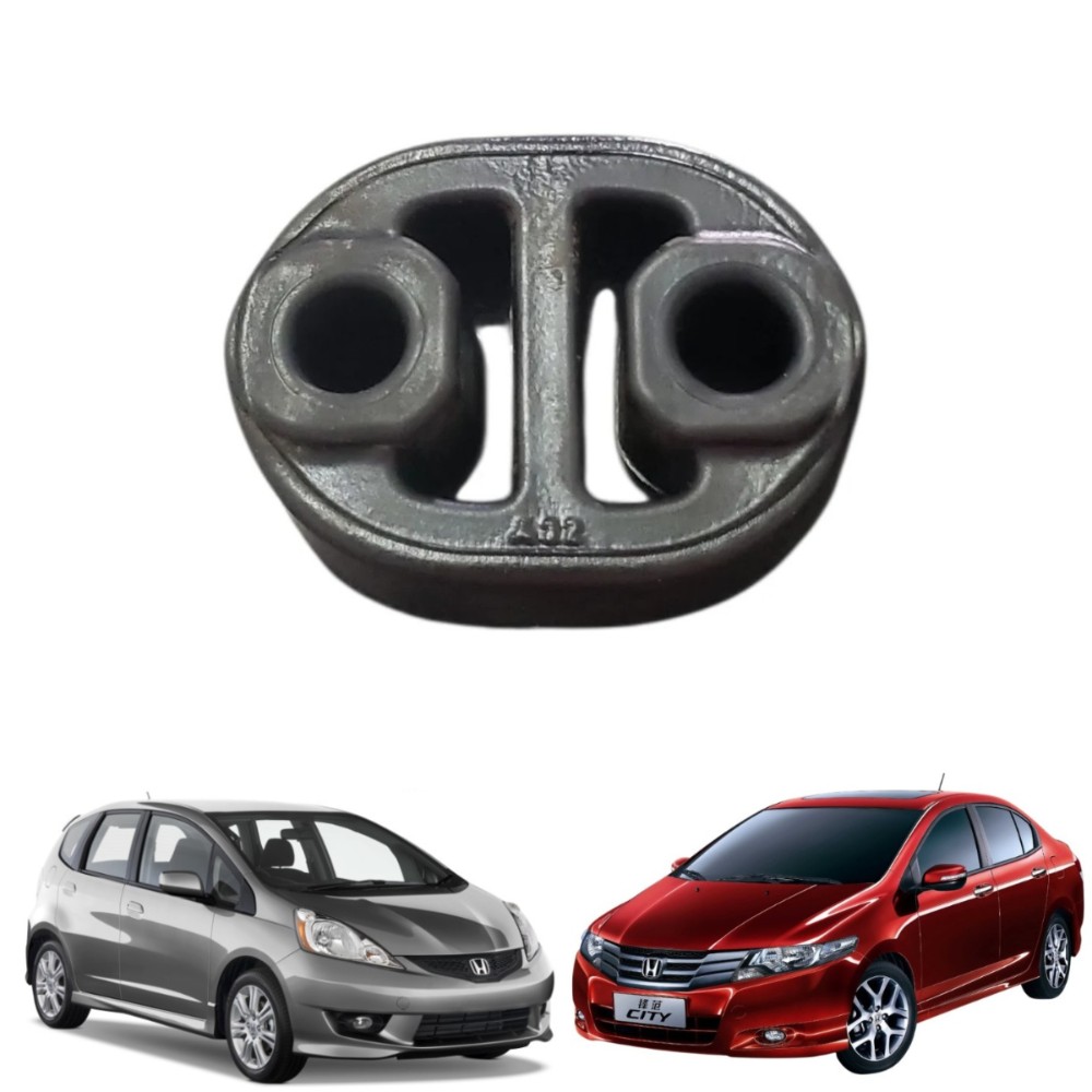 Borracha coxim escapamento honda city 2009 2014 52238