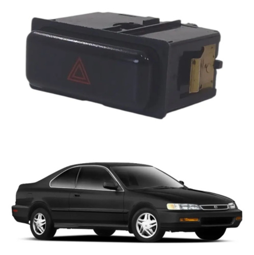 Botão pisca alerta honda accord 1993 1997