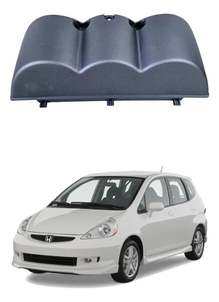 Acabamento inferior comando ar honda fit 2004 2008 41393