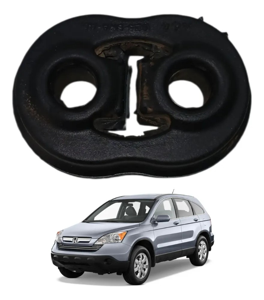 Borracha suporte descarga honda crv 2007 2011 46637