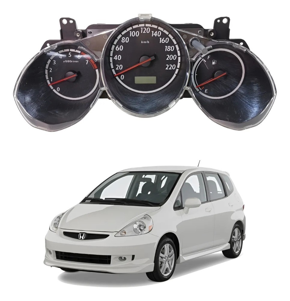 Painel instrumento honda fit 2004 a 2008