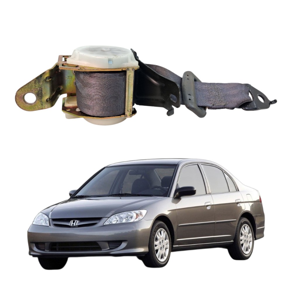 Cinto traseiro direito Honda civic 2001 2006