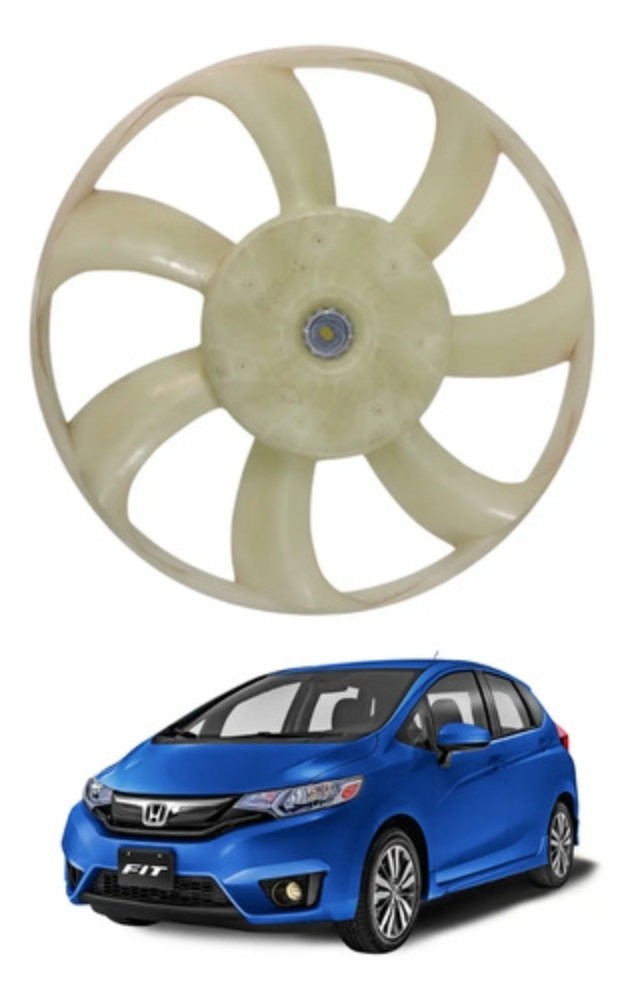 Hélice Condensador Ventoinha Honda Fit 2015 2021
