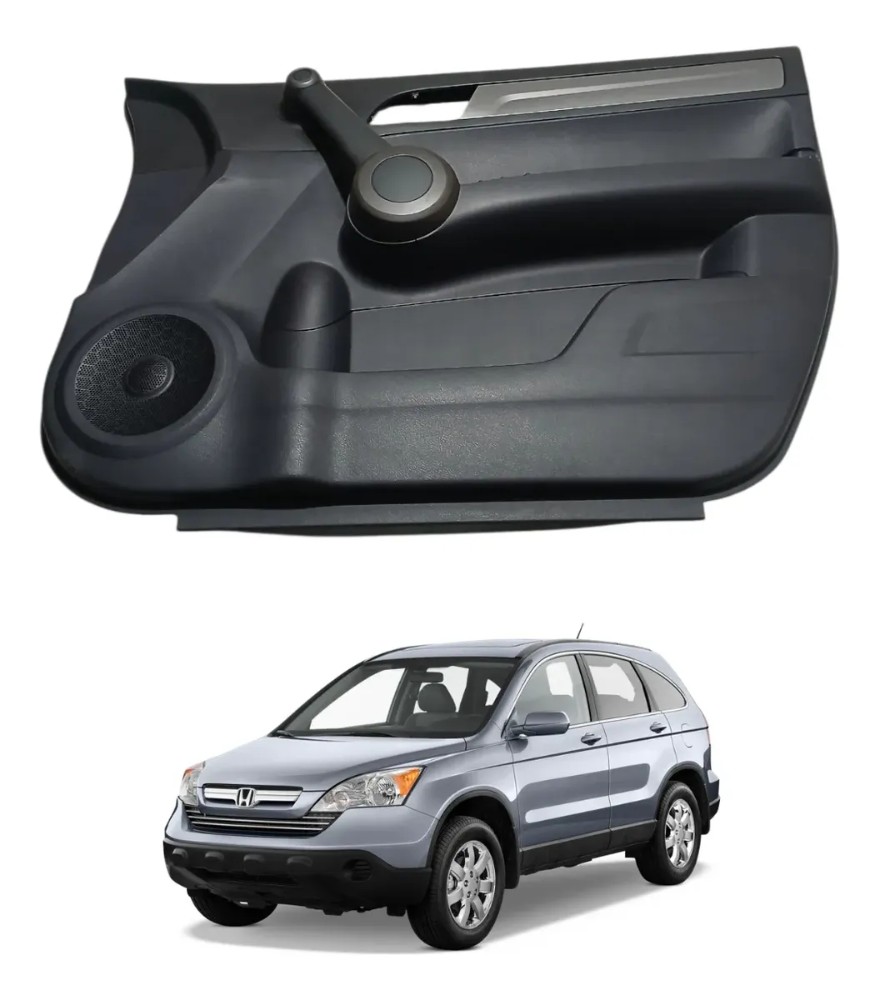 Forro porta dianteira direita honda crv 2007 2011 46642