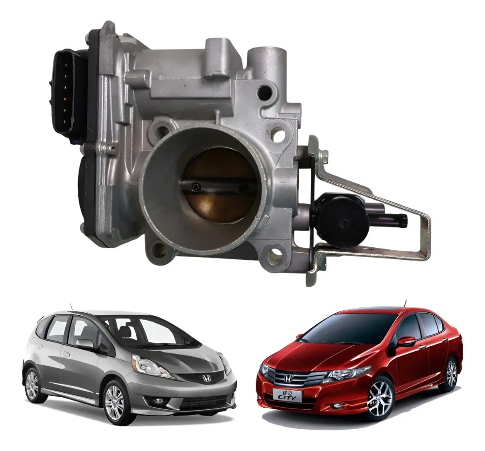 Tbi Corpo Borboleta Honda City Fit 1.4 1.5 2009 2014 Gmd4d