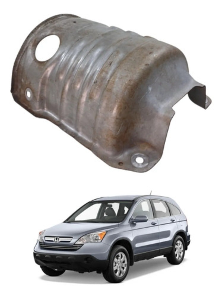 Capa protetor catalizador honda crv 2007 2011 47137