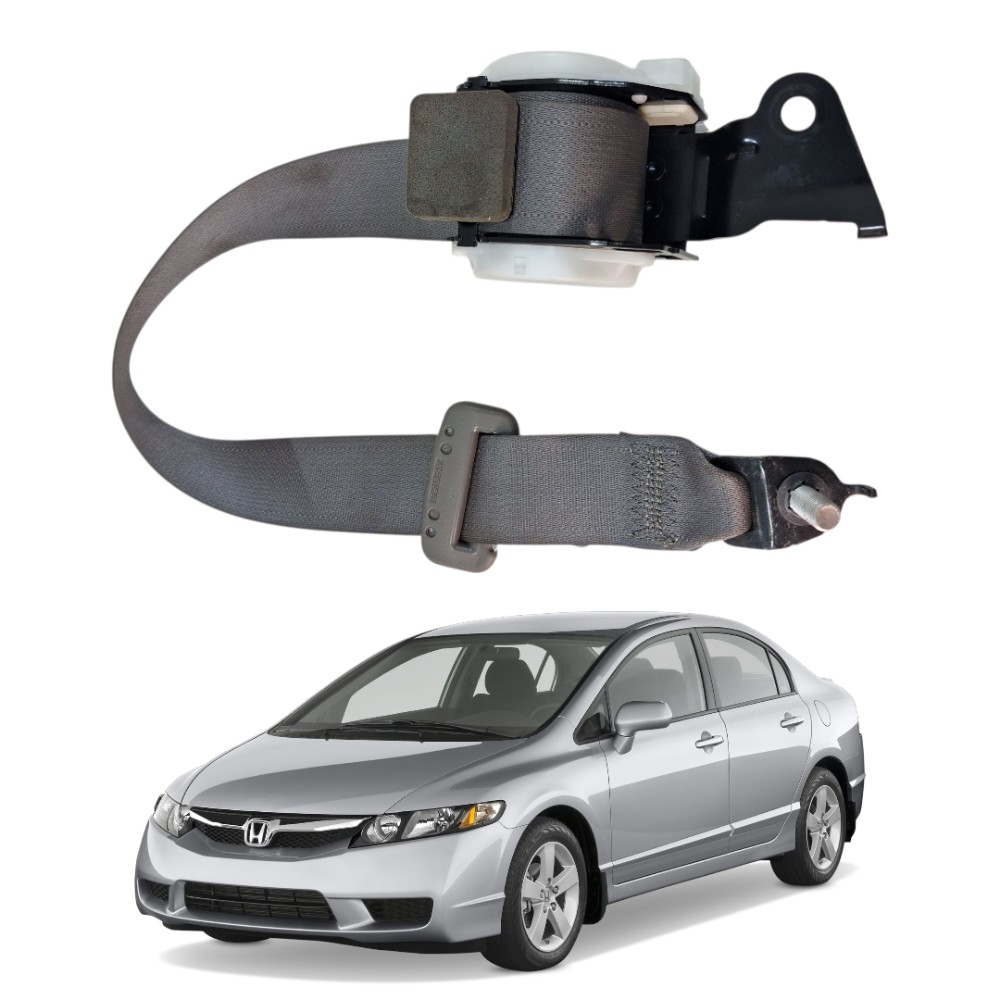 Cinto segurança traseiro direito Honda civic 2007 2011
