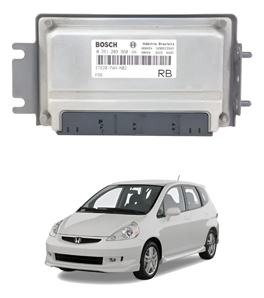 Módulo Central Injeção Honda Fit 2004 A 2008 37820PWHM02