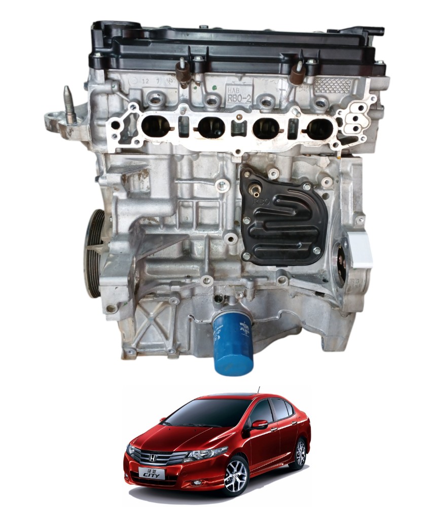 Motor Parcial Honda City 2009 2010 2011 2012 1.5 Flex E10743