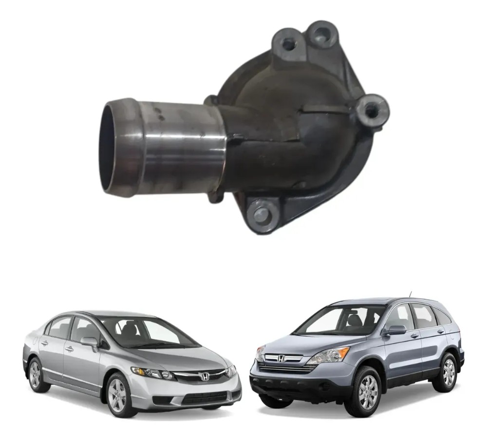 Carcaça valvula termostatica honda civic 2007 2011 47176