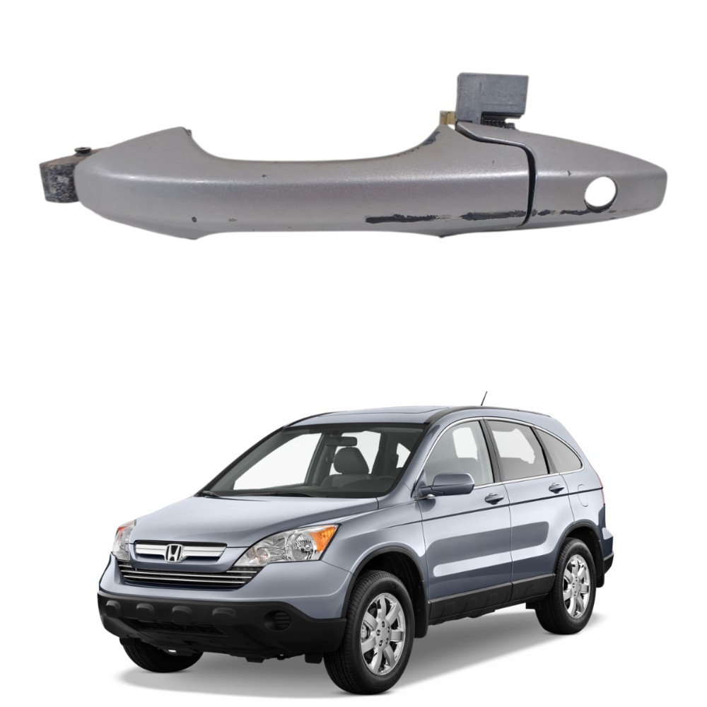 Maçaneta externa dianteira esquerda honda crv 2007 2011