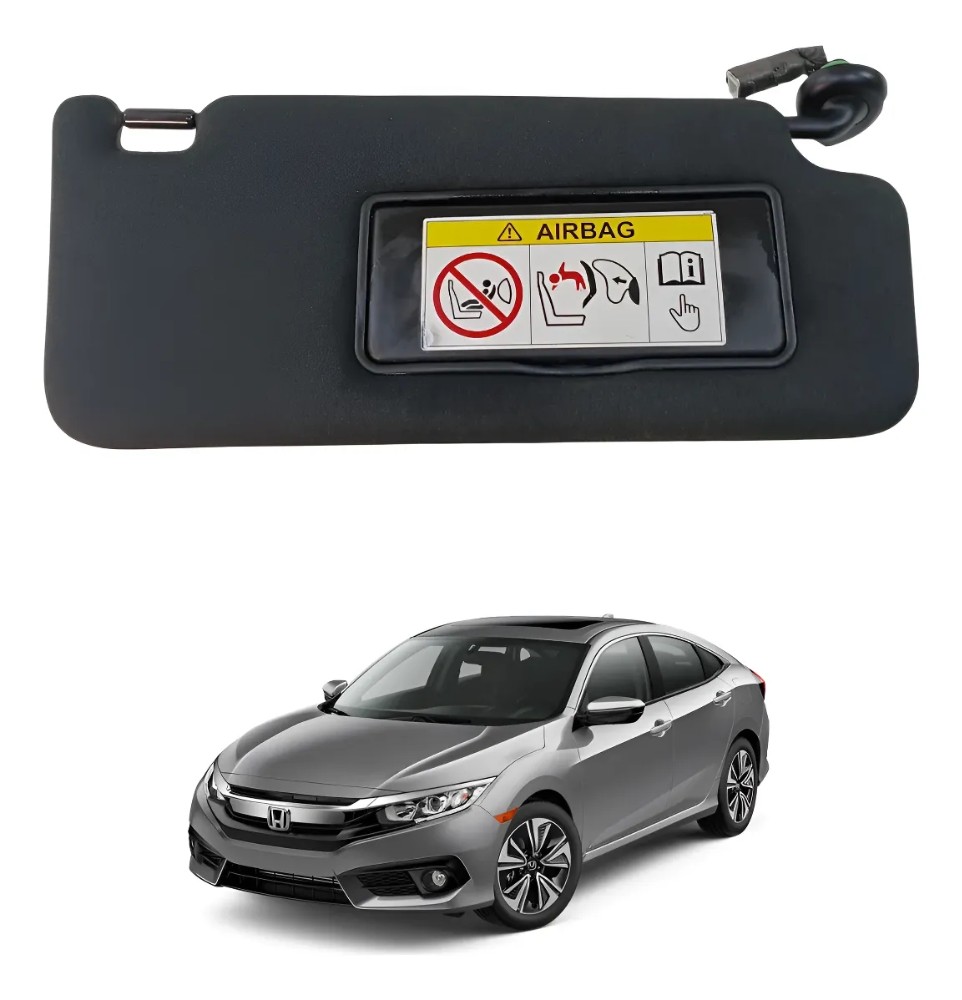 Quebra sol direito honda civic 2017 2021 40021