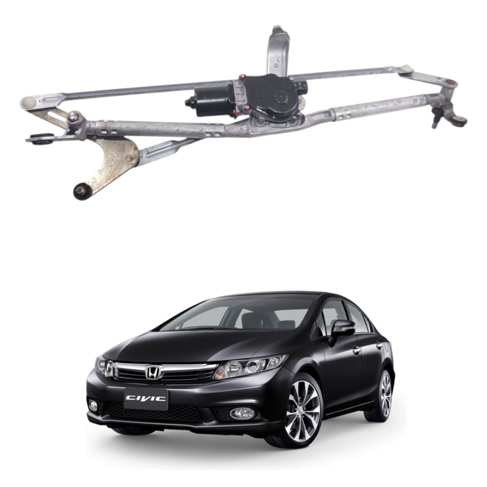 Motor Limpador Parabrisa Honda Civic 2012 2016