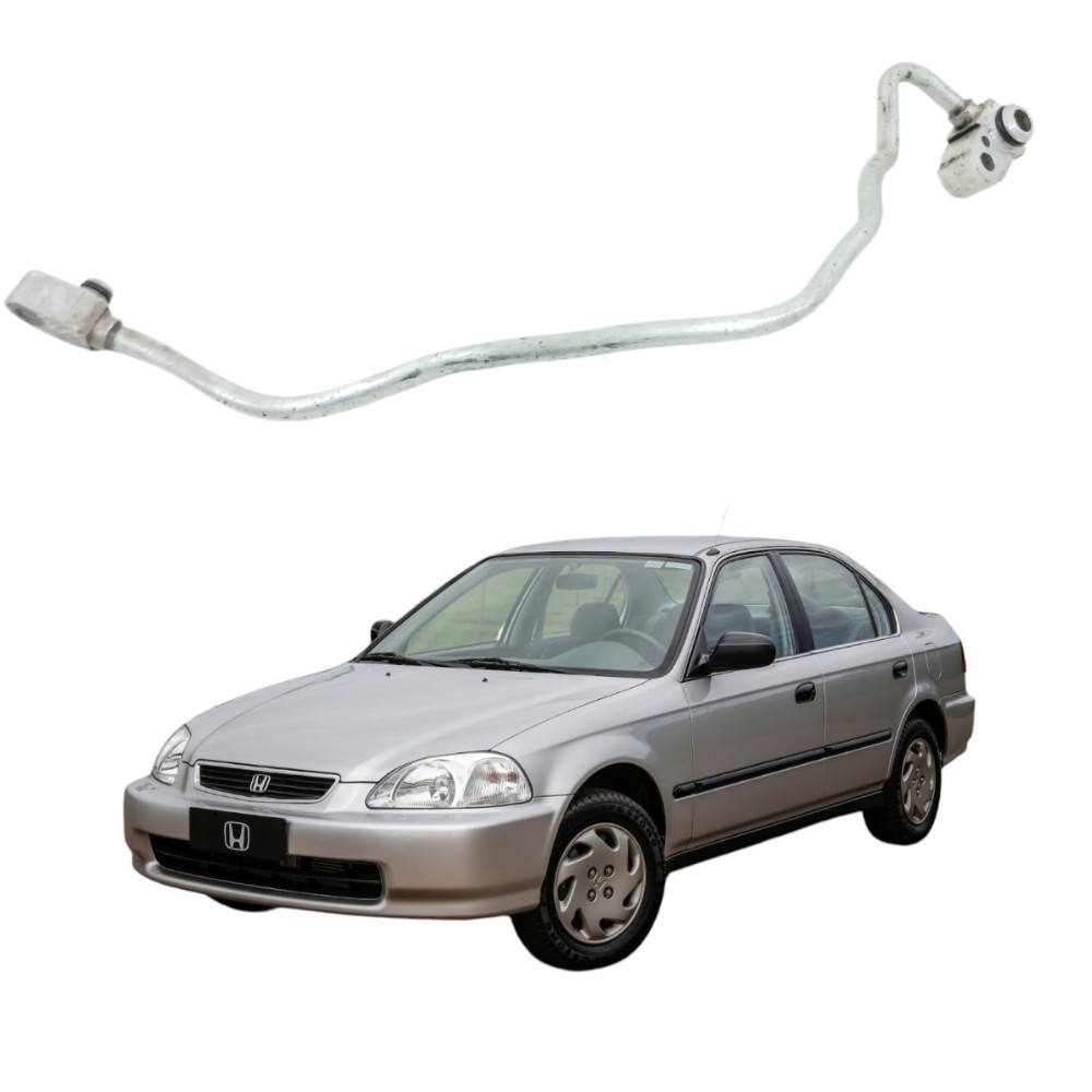 Tubo mangueira ar condicionado honda civic 1996 2000
