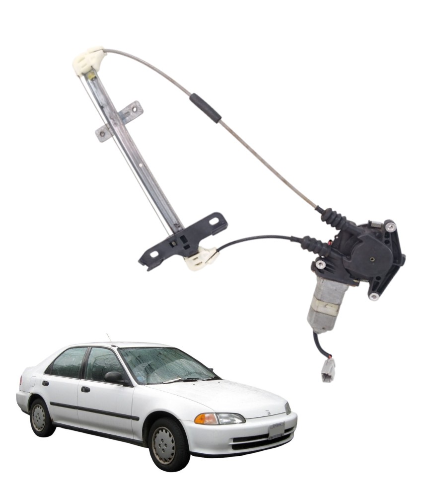 Máquina Vidro Traseira Direita Honda Civic 1992 1995 17879
