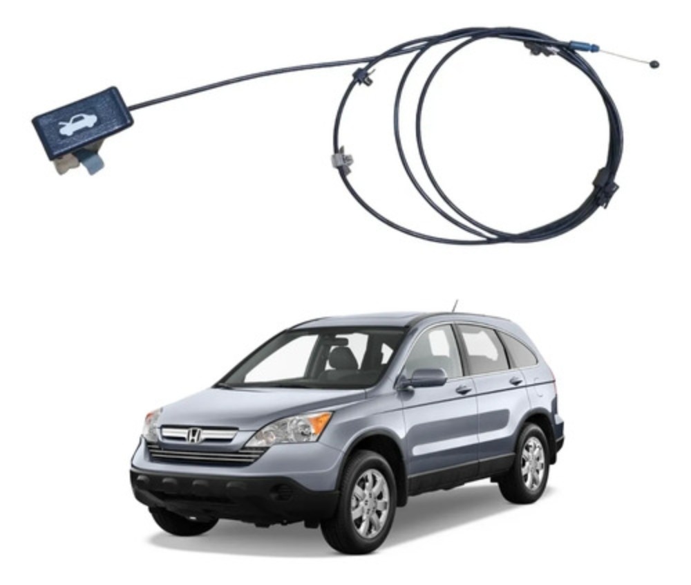 Cabo Abertura Capô Honda Crv 2007 2011