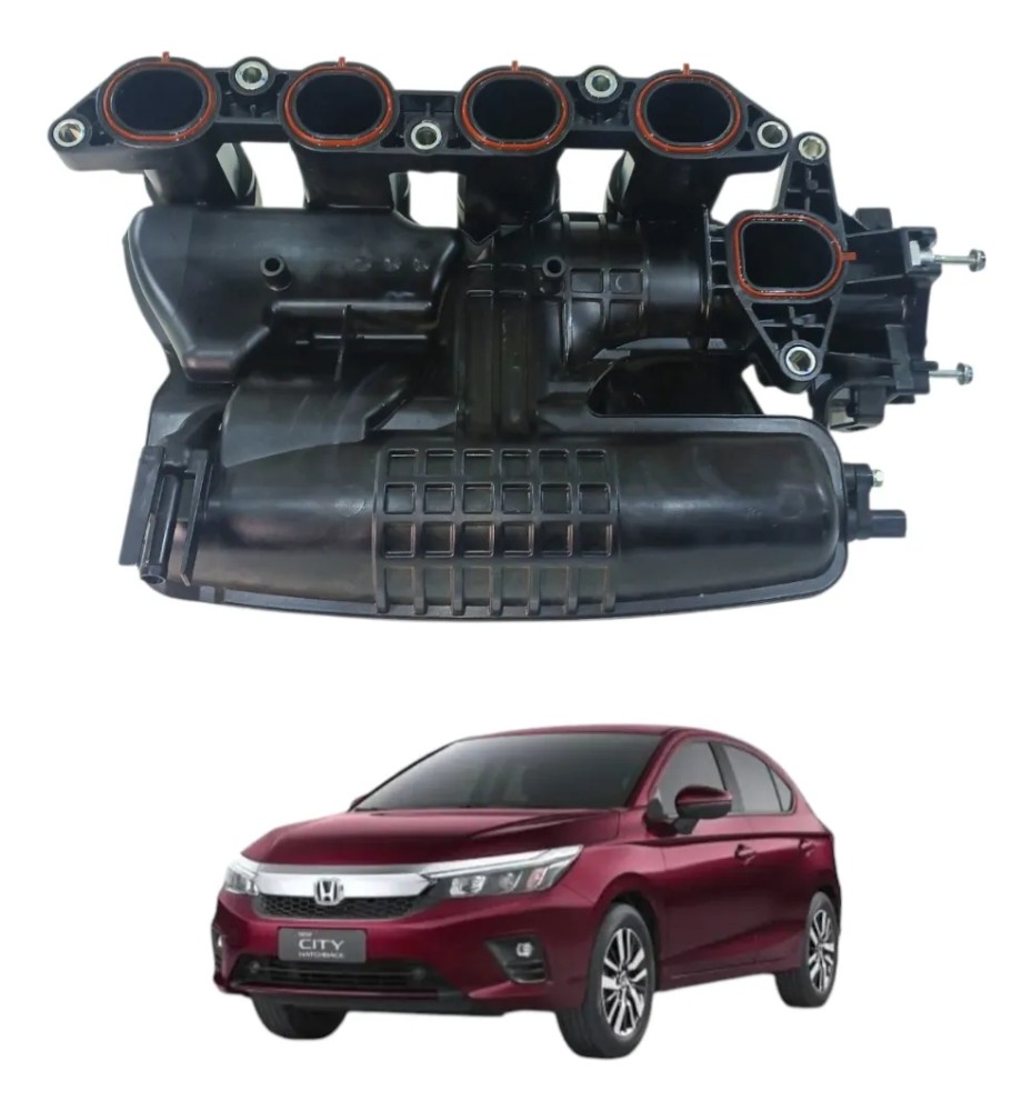 Coletor admissao honda city 2022 a 2024