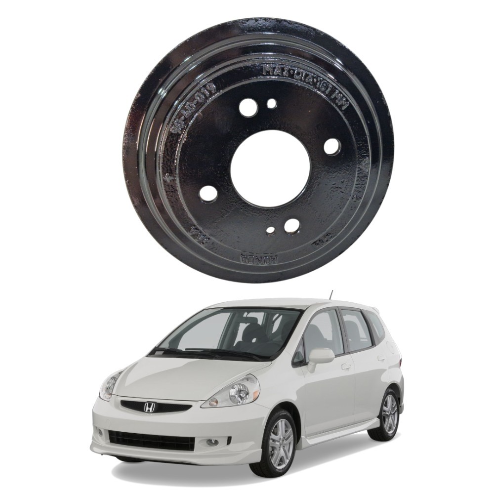 Tambor Freio Traseiro Honda Fit 2004 2008