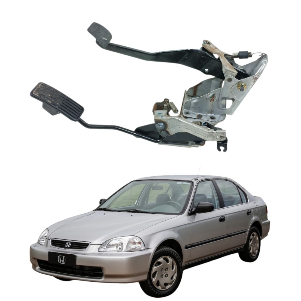 Pedal acelerador freio honda civic 1996 2000