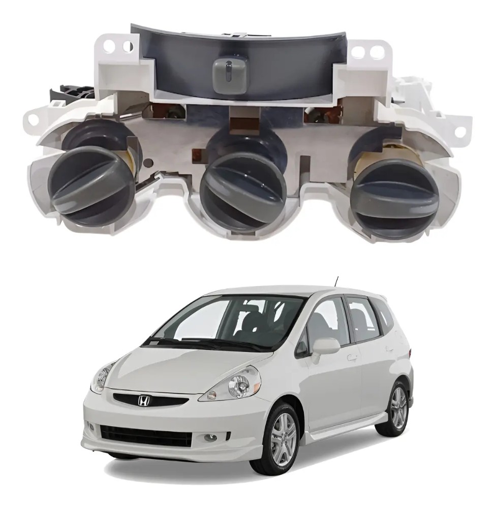 Painel comando ar condicionado analogic honda fit 2004 41391