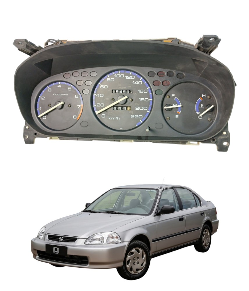 Painel Instrumento Honda Civic 1996 A 2000 Manual Lx E11325