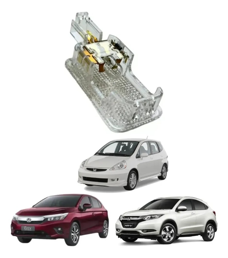 Lanterna luz porta malas honda hrv city fit 2004 2024