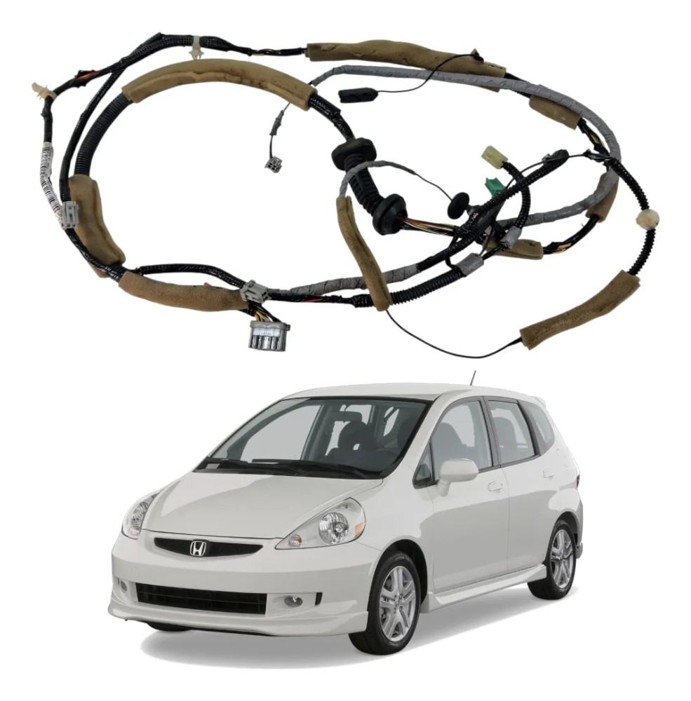 Chicote tampa traseira honda fit 2004 2008 42248