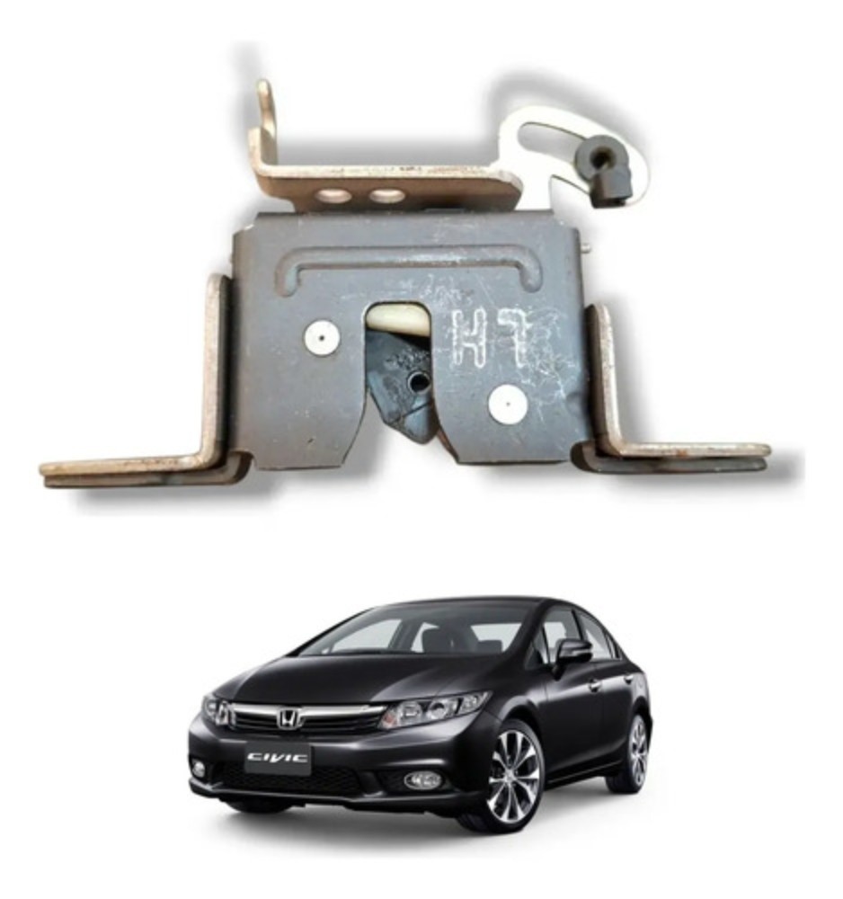 Tranca trava banco traseiro direito honda civic 2012 2016