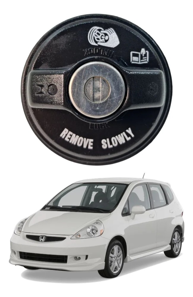 Tampa tanque combustível honda fit 2004 2008 41357