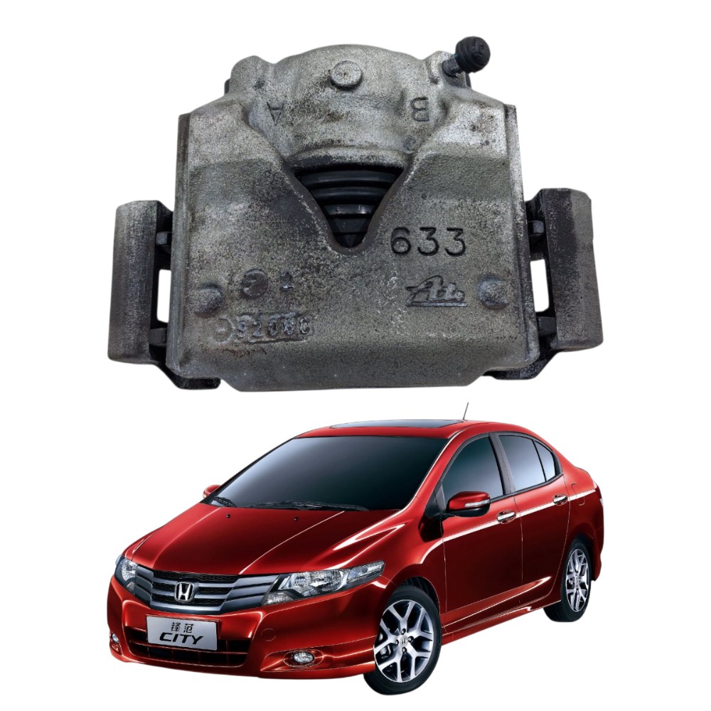 Pinça freio dianteira esquerda Honda City 2009 2014