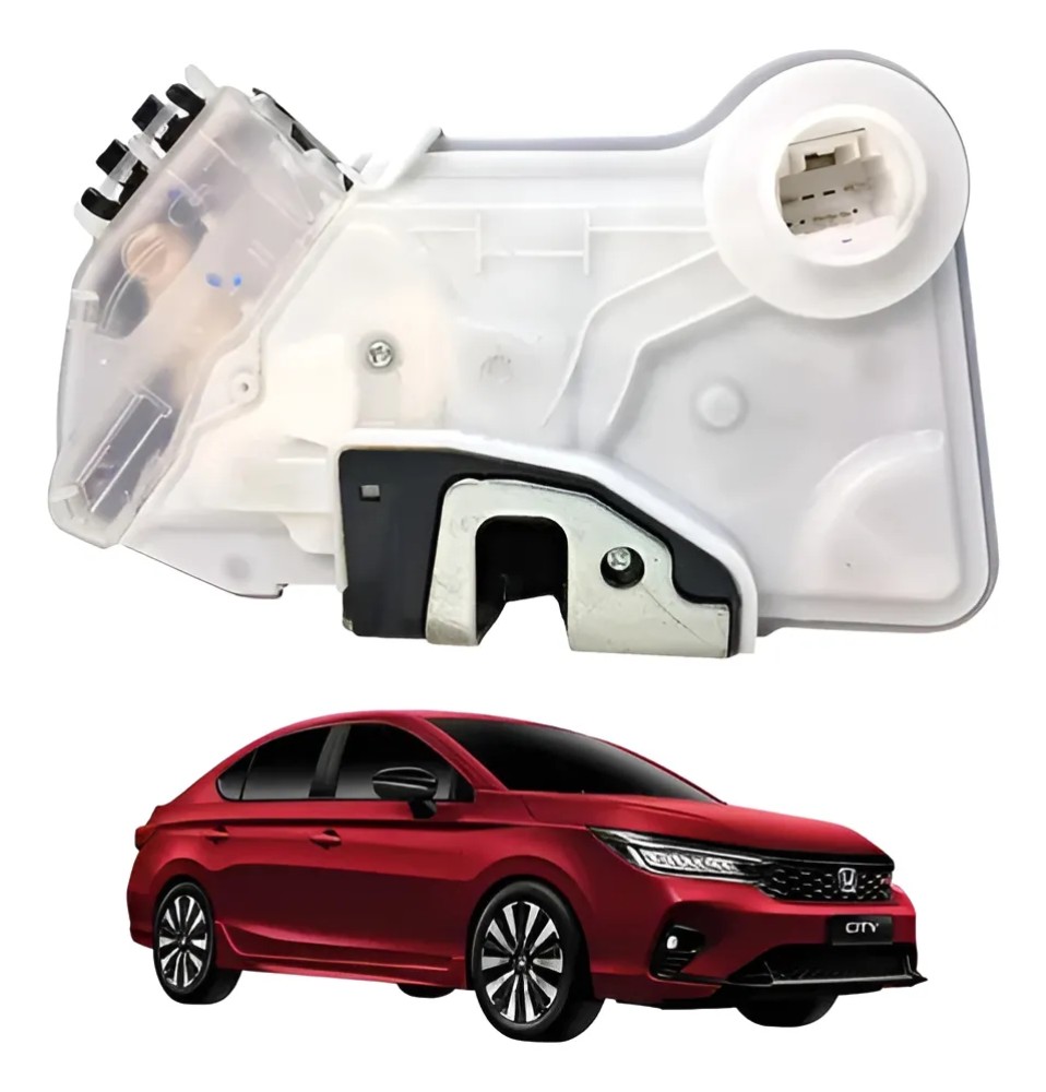 Tranca porta dianteira direita honda city 2022 a 2024