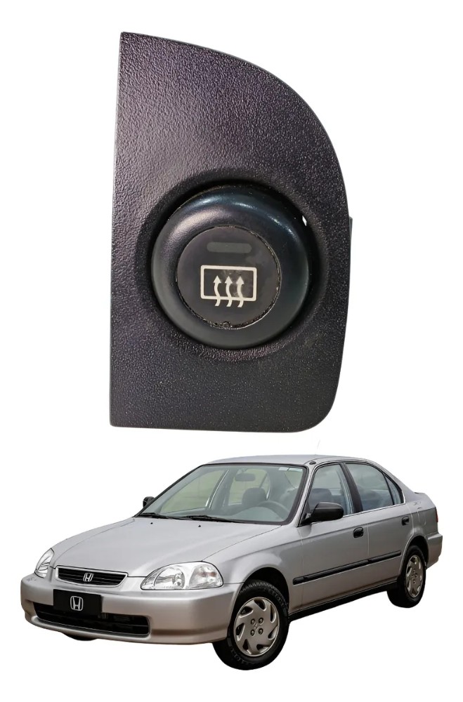 Botão Desembaçador Honda Civic 1.6 1996 2000