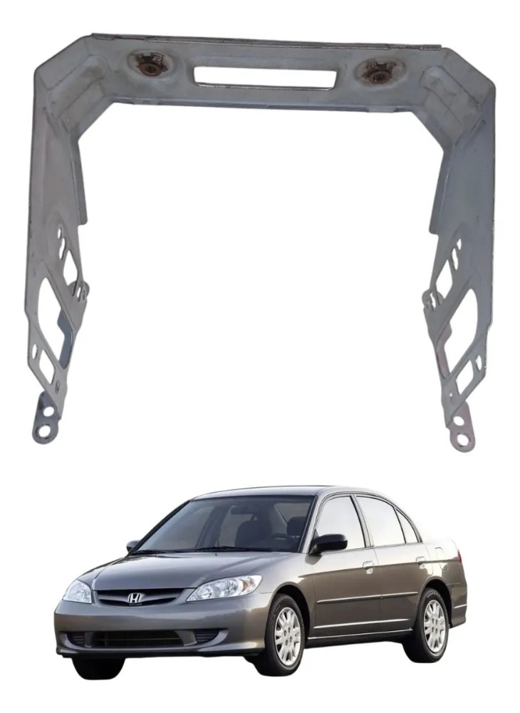 Suporte fixacao radio honda civic 2001 2006 49788