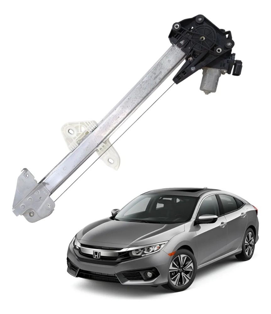 Maquina vidro dianteira direita honda civic 2017 2021 35320