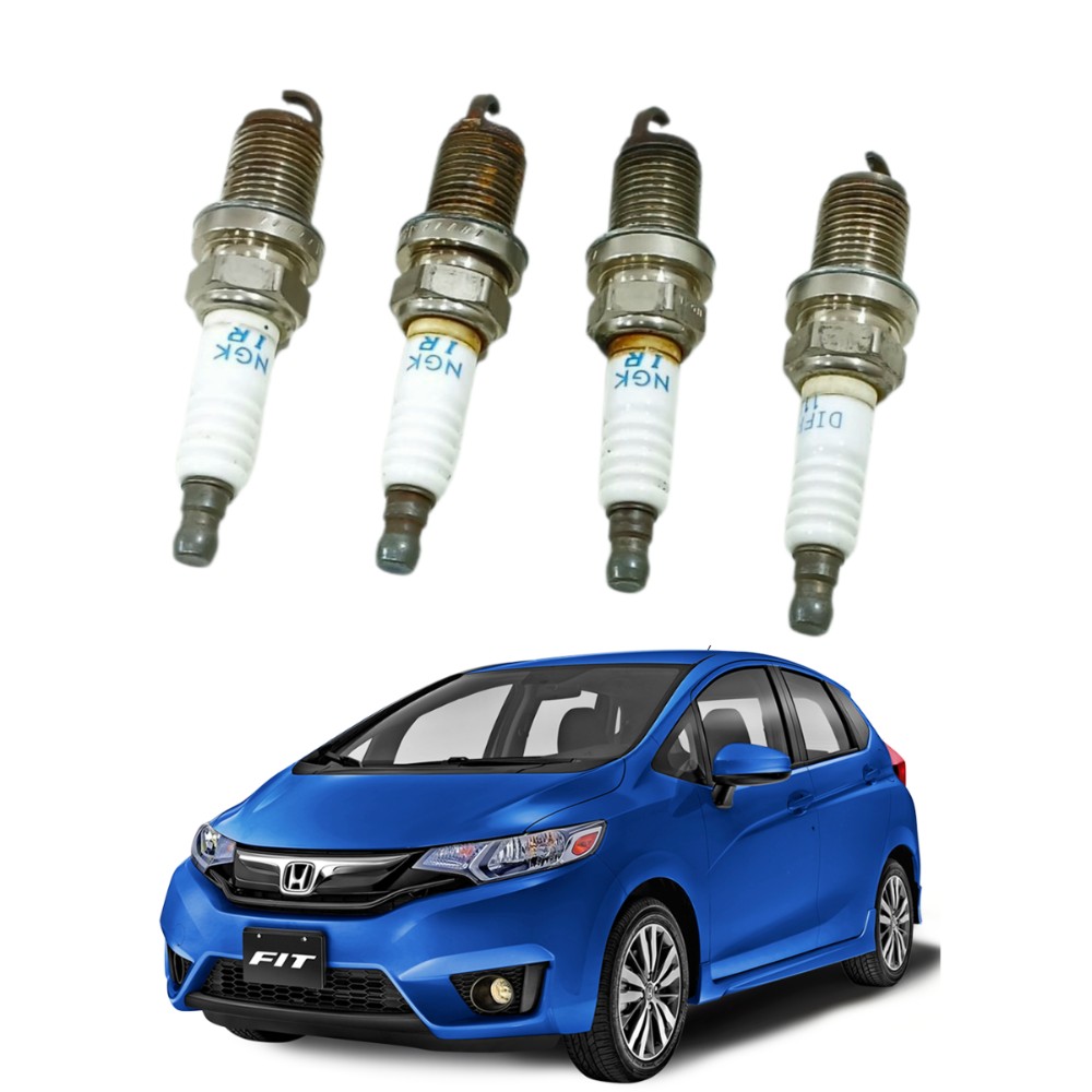 Jogo velas iridium ngk honda fit 2015 2021
