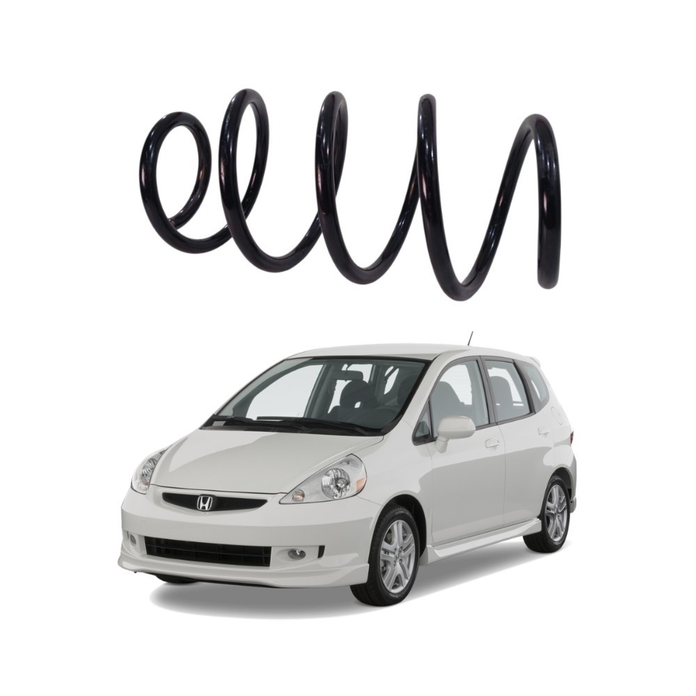 Mola amortecedor dianteira honda fit 2004 2008