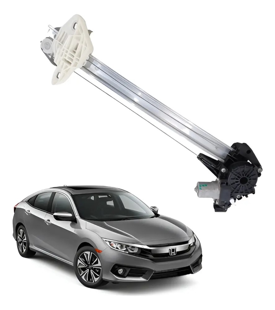 Maquina vidro dianteira esquerda honda civic 2017 2021 39957